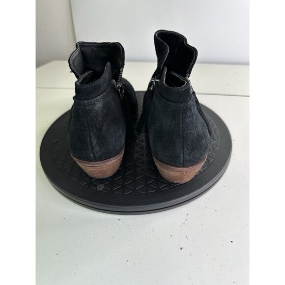 Sam Edelman Packer Ankle Boots Booties Shoes Sz 8.5 Black Leather Women’s - Picture 4 of 9